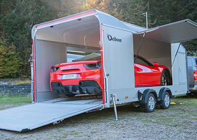 Roadster 2000 Debon Trailers Enclosed car transporter